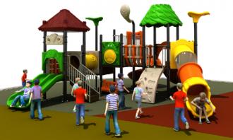 QX-027B Children Outdoor Playground Slide
