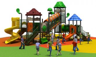 QX-030A   Children Outdoor Playground Slide